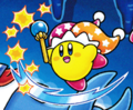 Beam Kirby in Find Kirby!! (The Great Cave Offensive)