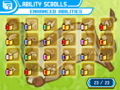 All Ability Scrolls in the Collection Room