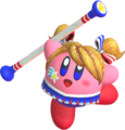 Staff Kirby wearing the Cheer Style Rare Hat