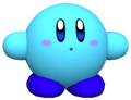 Blue Kirby from Kirby's Return to Dream Land
