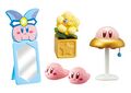 "Mirror" miniature set from the "Kirby's Happy Room" merchandise line, featuring a UFO lamp.