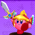 The Dyna Helmet in Kirby Battle Royale