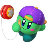 Artwork from Kirby Fighters 2