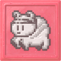 Character Treat from Kirby's Dream Buffet, featuring its sprite from Kirby's Dream Land