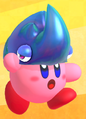 Screenshot of the Hornhead Helmet from Kirby Fighters 2
