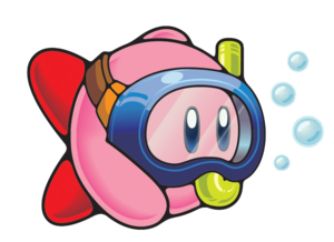 KNiDL Kirby swimming artwork.png