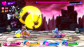 Screenshot of Parallel Meta Knight performing a Knight Spin attack