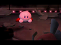 Kirby finds a helpful Wheelie who shares his desire to escape