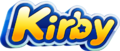 A 3D version of the current general logo for the Kirby series, used in Kirby and the Forgotten Land