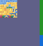 OZDA - Sprite sheet depicting a possible beach tileset
