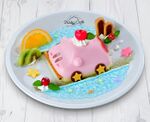 Kirby Cafe Mouthful Mode Car Mouth cake WELCOME TO THE NEW WORLD.jpg