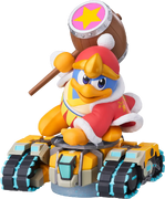 amiibo of King Dedede on the Tank Star (released July 2nd, 2026)