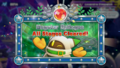 The screen shown after clearing all stages in Magolor Epilogue