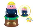 Kirby toy that swings back and forth in a Fuse Cannon. From "Kirby Swing Solar Collection Vol. 3" merchandise, by Eiko (2023)