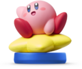 Kirby amiibo that depicts him on a Warp Star