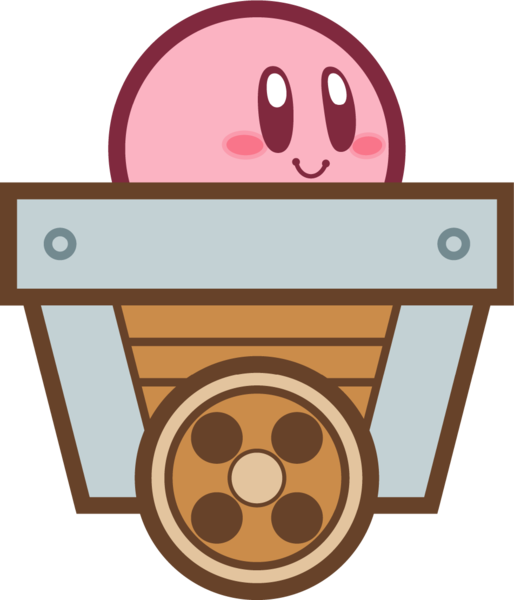 File:Kirby in cart KCC artwork.png