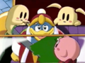 Kirby and the kids paint the Royal Racecar to see if Dedede reacts.