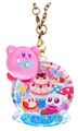 "March Birthday" keychain from the "Kirby's Dream Land: Pukkuri Keychain" merchandise line.