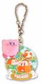 "Tochigi / Monkey" keychain from the "Kirby's Dream Land: Pukkuri Keychain" merchandise line.
