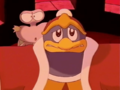 King Dedede fails to think of a single bad thing he did to confess.