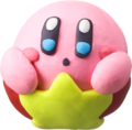 Kirby after scanning Kirby amiibo