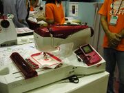 JN-2000 in the sewing process
