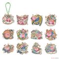 Rubber Keychain Collection from the "KIRBY Horoscope Collection" merchandise line