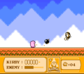 Battling Poppy Bros. Sr. in Kirby's Adventure
