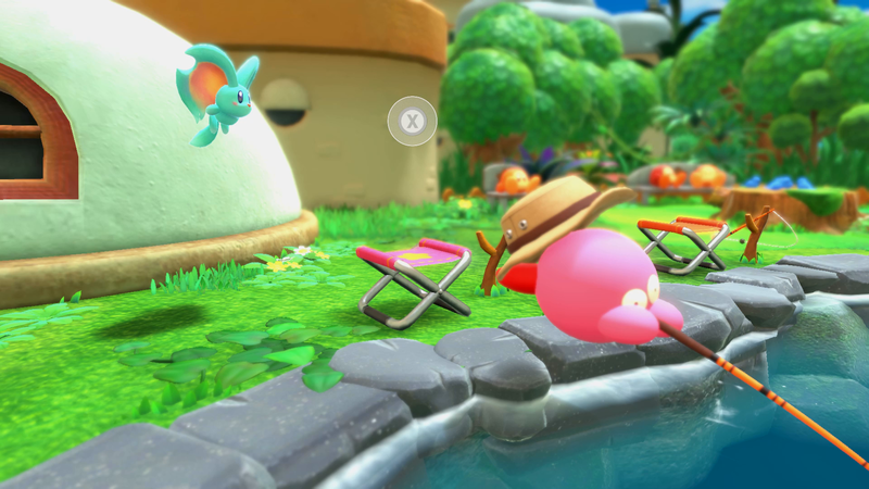 File:KatFL Flash Fishing Kirby getting pulled in screenshot.png