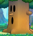 Close-up of Whispy Woods in Kirby's Return to Dream Land Deluxe