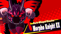 Morpho Knight EX's splash screen in Kirby Star Allies