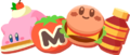 Frenzy Gig food from Waddle Dee Café: Help Wanted! in Kirby and the Forgotten Land