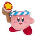 Hammer Kirby plushie, manufactured by San-ei