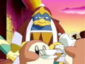 King Dedede gets his tea three hours later than expected.