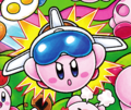 Jet Kirby in Find Kirby!! (Gourmet Race)