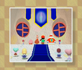 Fairies gathered during the ending cutscene for Kirby 64: The Crystal Shards