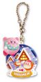 "Shirakawa-go" keychain from the "Kirby's Dream Land: Pukkuri Keychain" merchandise line.