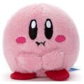 Kirby (Cheek) plush from the "Kirby: MinimaginationTOWN" merchandise series