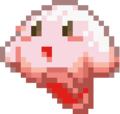 Enlarged sprite of Batamon from Kirby's Dream Land 3