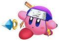 Pause screen artwork from Kirby: Triple Deluxe