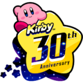Logo for Kirby's 30th Anniversary