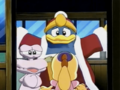King Dedede and Escargoon try to stop Tiff from giving up her position after her rousing speech.