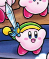 Sword Kirby in Find Kirby!! (Battleship Halberd)