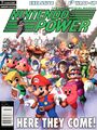 Cover for issue 158 of Nintendo Power, featuring artwork from Kirby: Right Back at Ya!