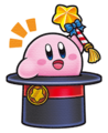 Obi illustration of Kirby from Kirby: Welcome to the Starlight Theater!