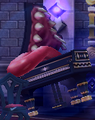 King Phanta possessing a piano, giving it a menacing-looking mouth