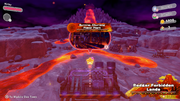 Burning, Churning Power Plant in the hub