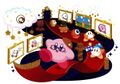 Artwork for the "Kirby Museum" event
