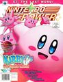 Cover for issue 134 of Nintendo Power, featuring Crystal Shards reflected in Kirby's eyes