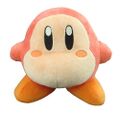 Waddle Dee plushie, based on its appearance in Kirby: Right Back at Ya!. Measurements: 17cm×13cm×13cm. Manufactured by Sanei.
